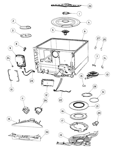 Tubs assy