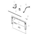 Fisher & Paykel DD24SHTI6-88523A front assy diagram