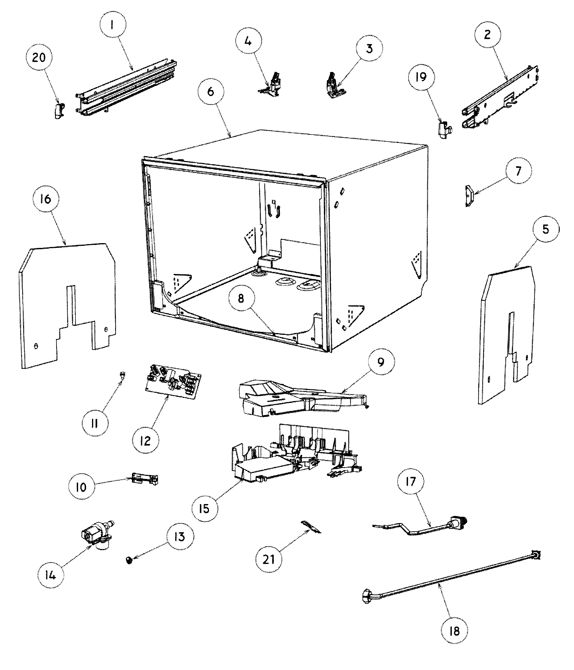Cabinet assy