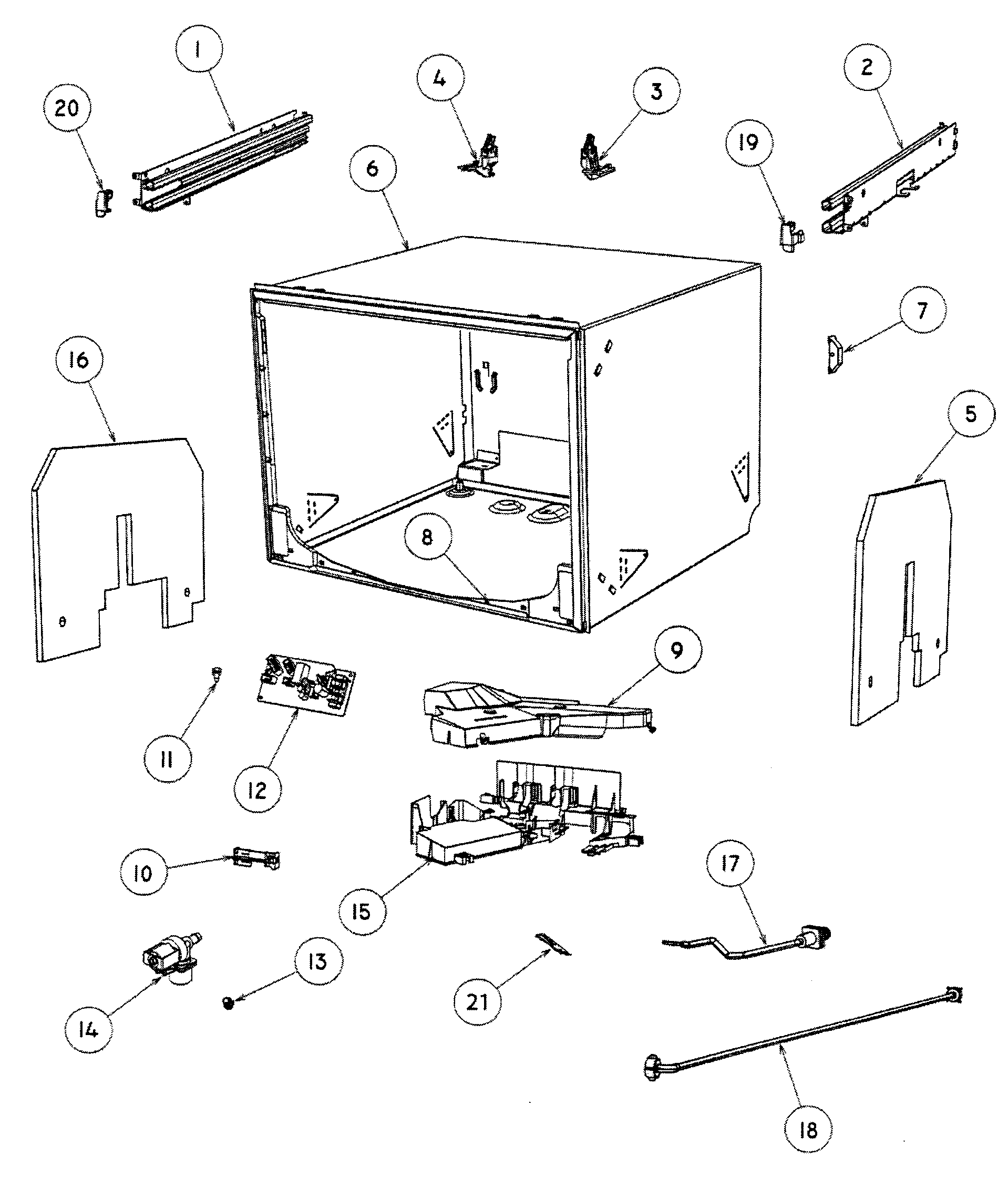 Cabinet assy