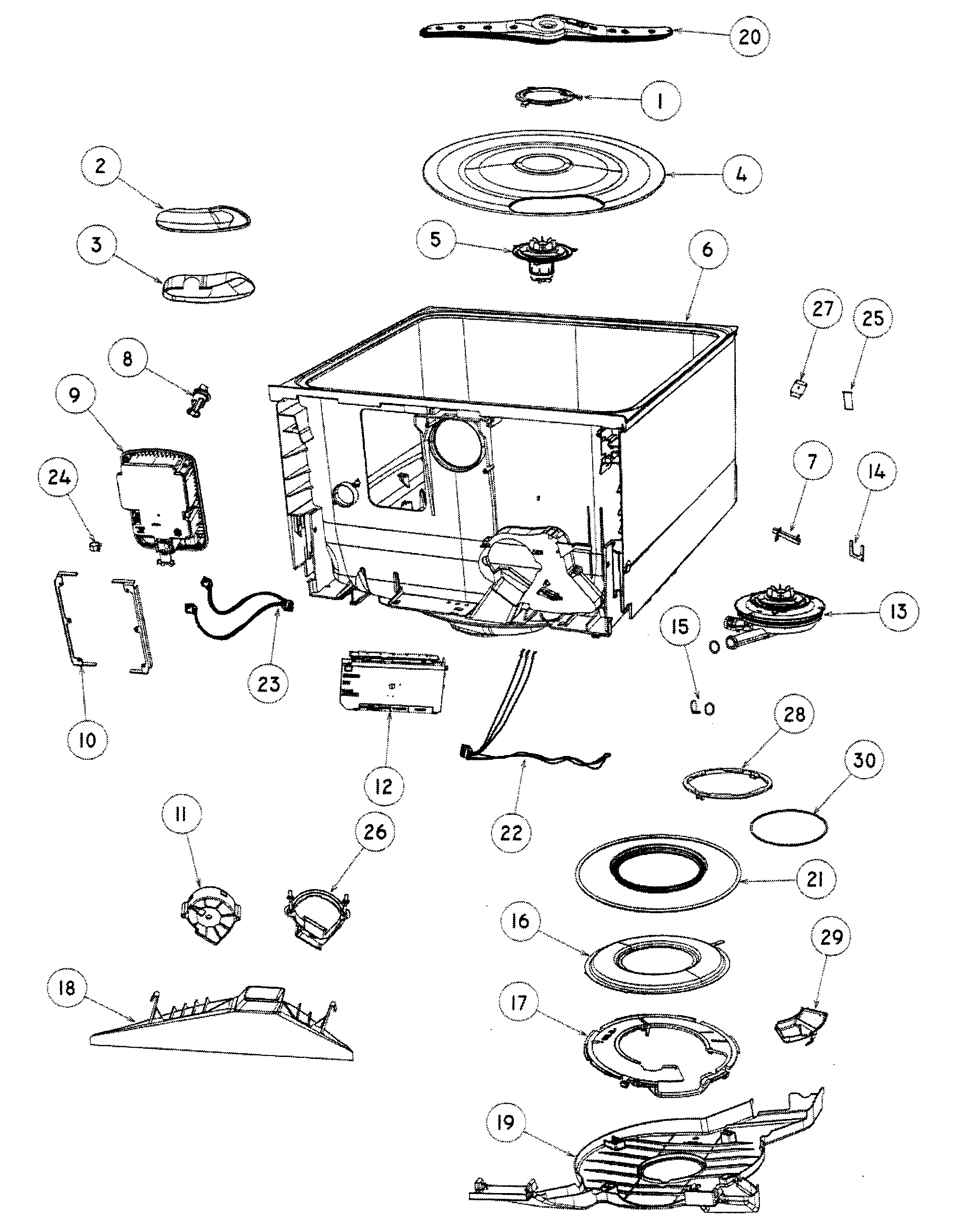 Tubs assy
