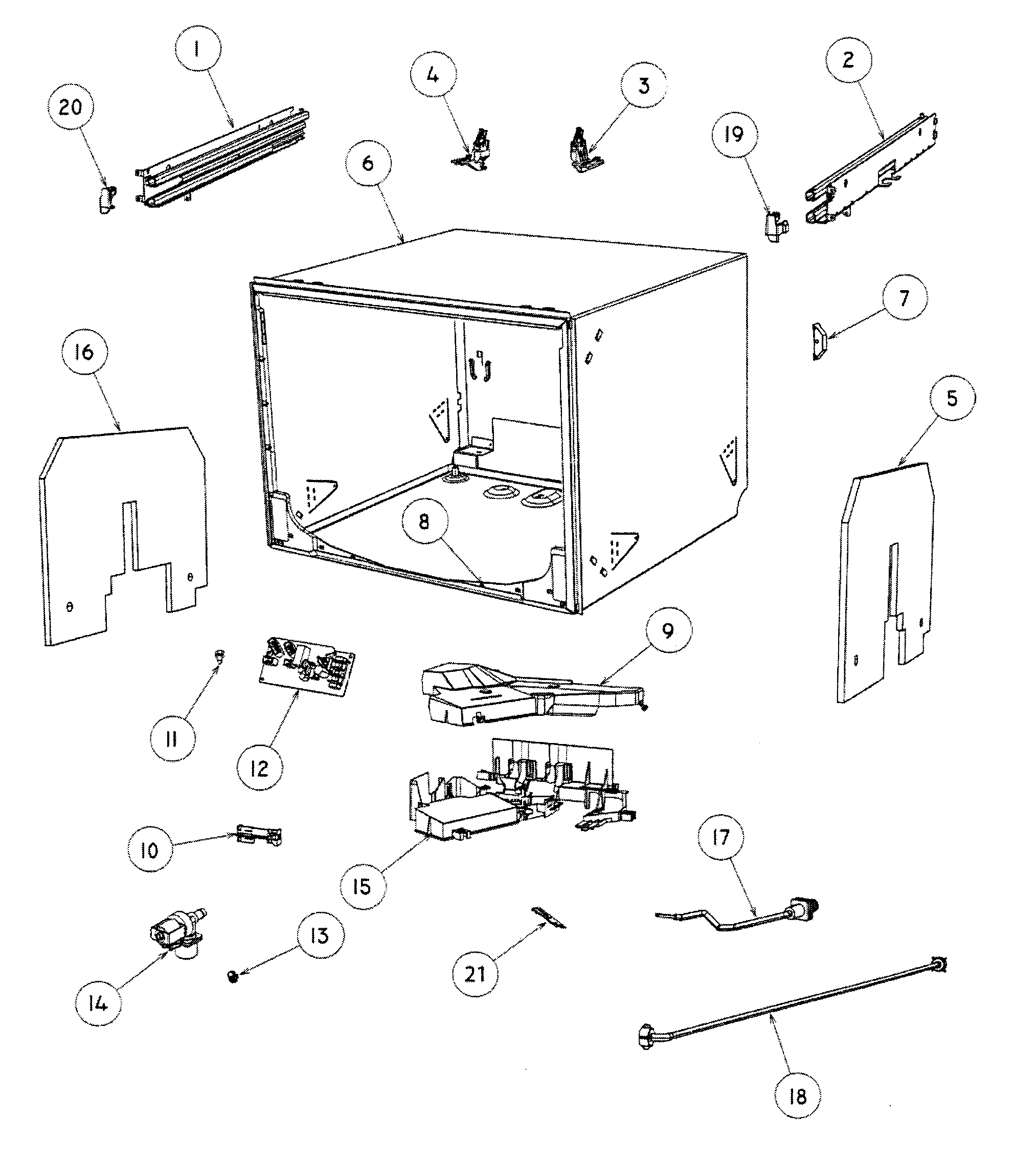 Cabinet assy