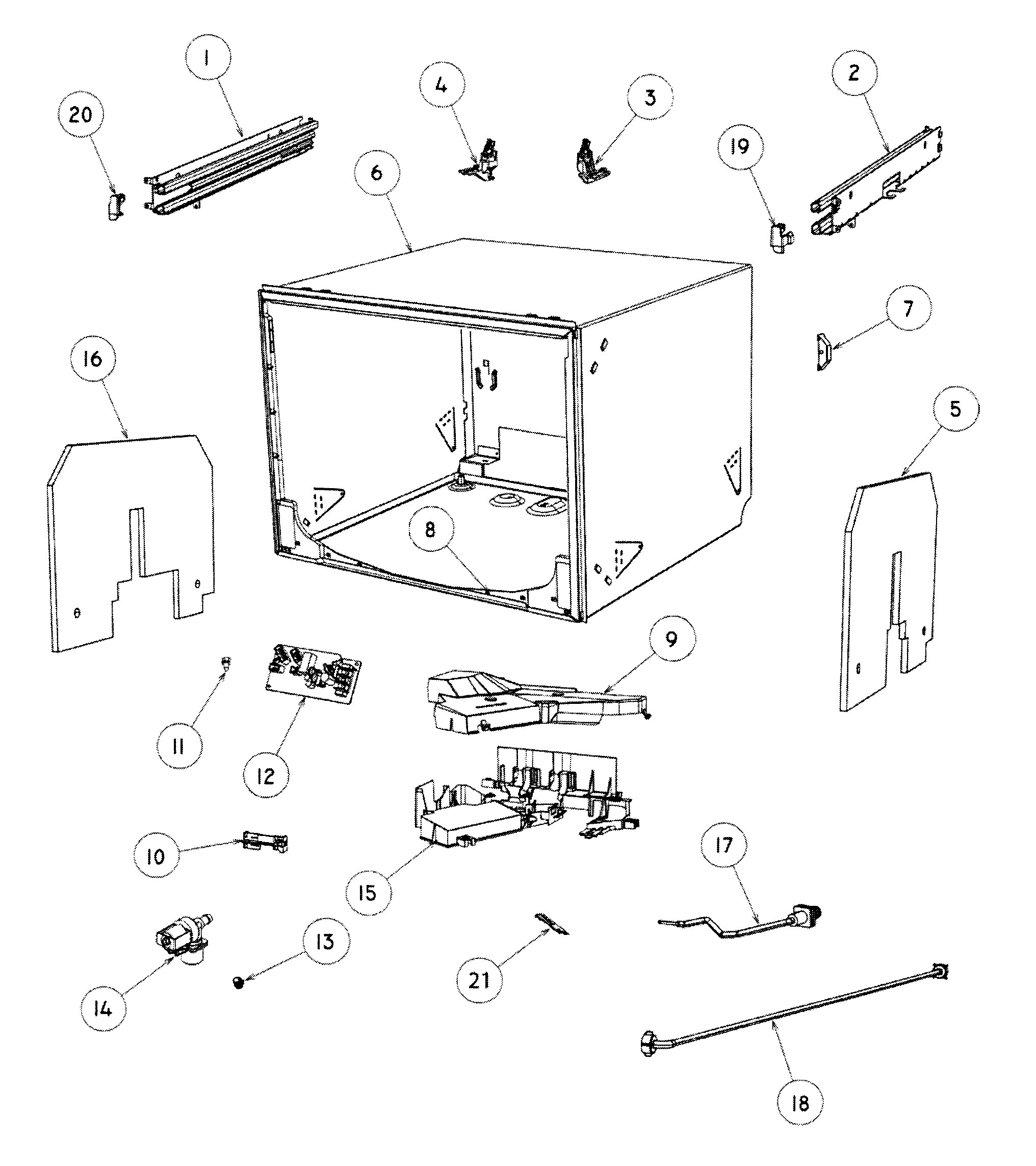 Cabinet assy