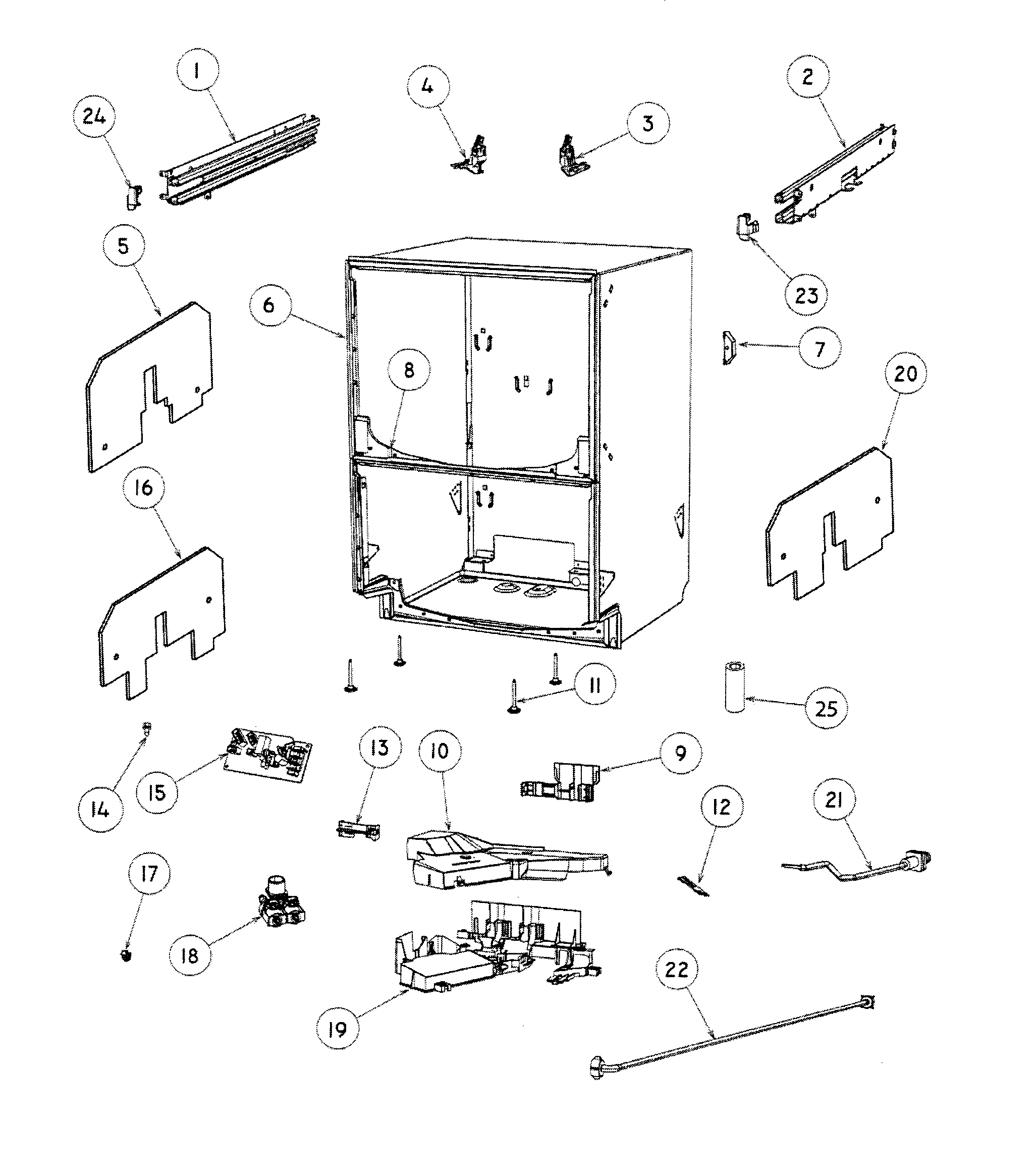 Cabinet assy