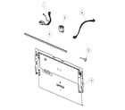 Fisher & Paykel DD24STI6-88505A front assy diagram