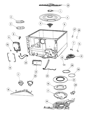 Tubs assy