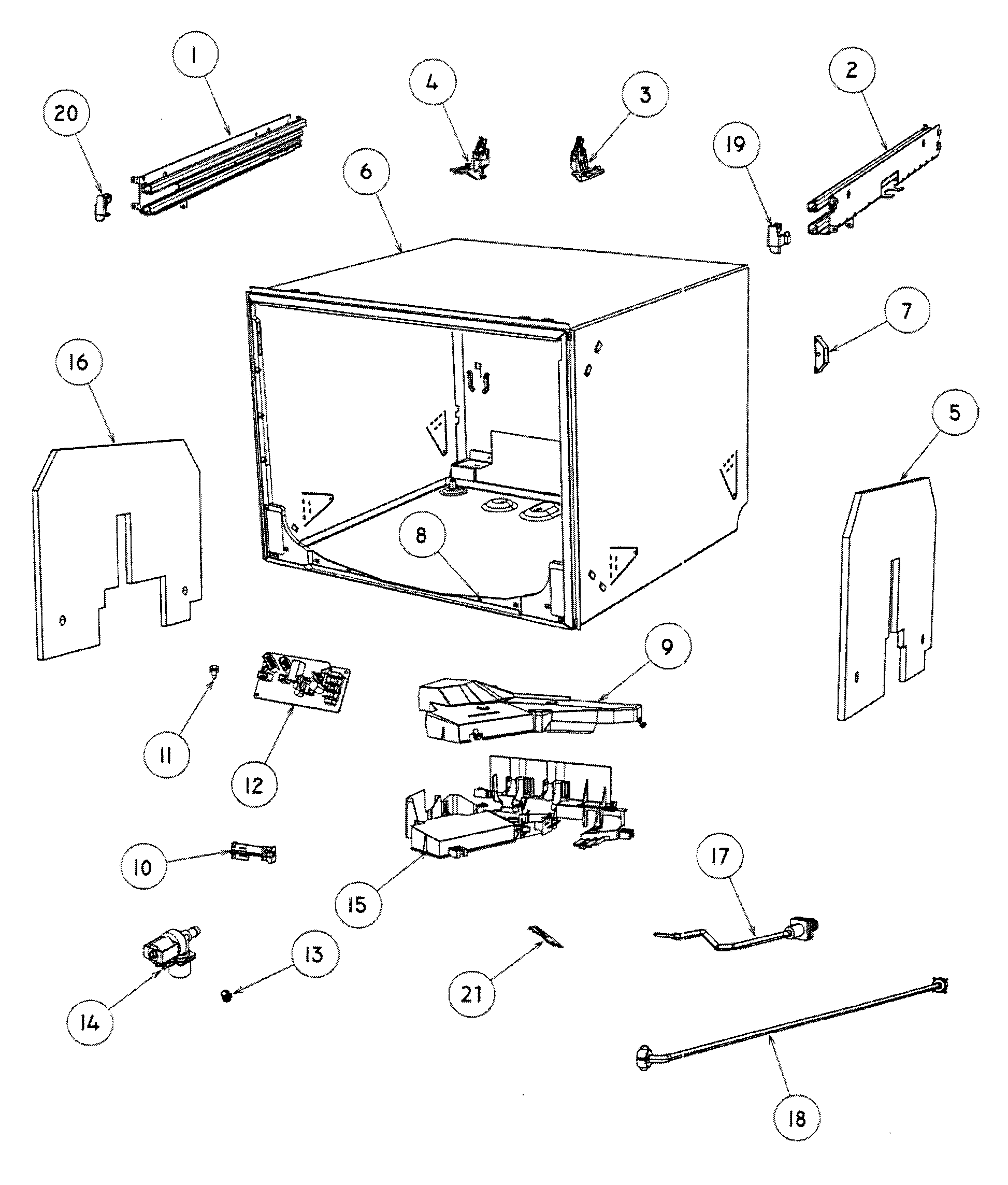 Cabinet assy