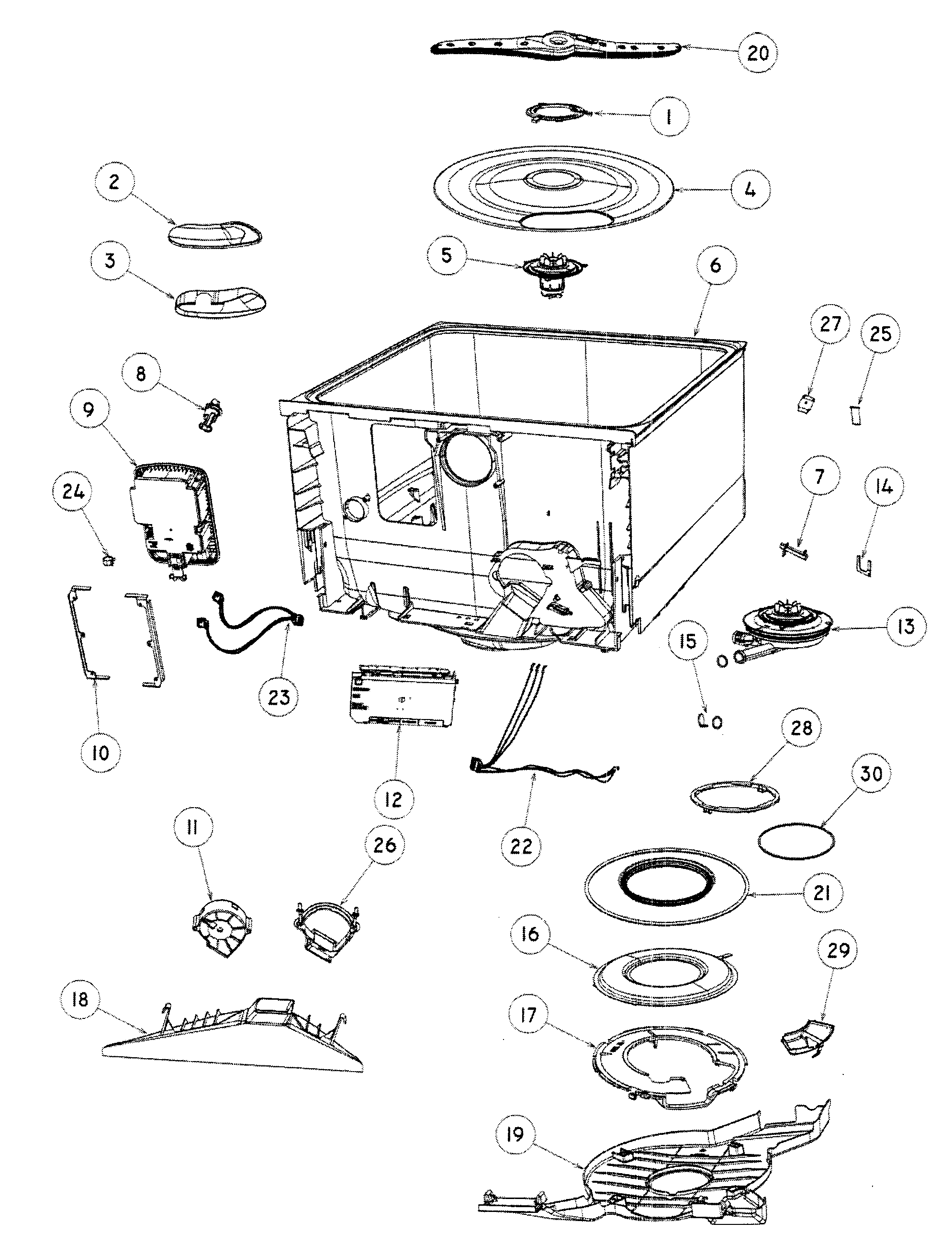 Tubs assy