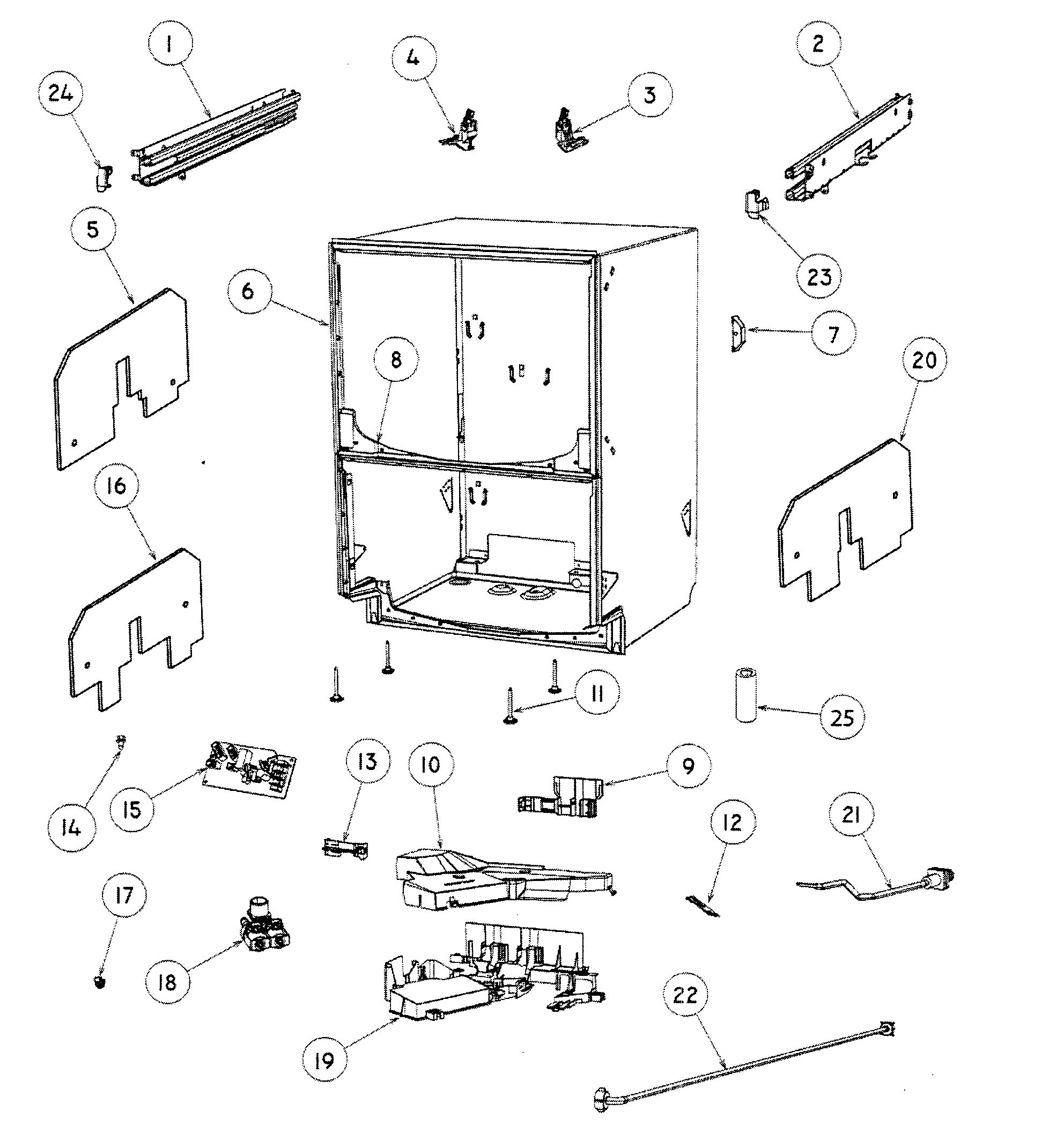 CABINET ASSY