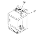 Speed Queen SDG909WF1124 harnesses diagram