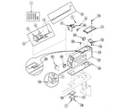 Speed Queen SDGH09QJ meter case diagram