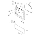 Speed Queen SDGH09QJ front assy diagram