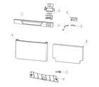 Fisher & Paykel DD24SCHTX6-88521A front assy diagram