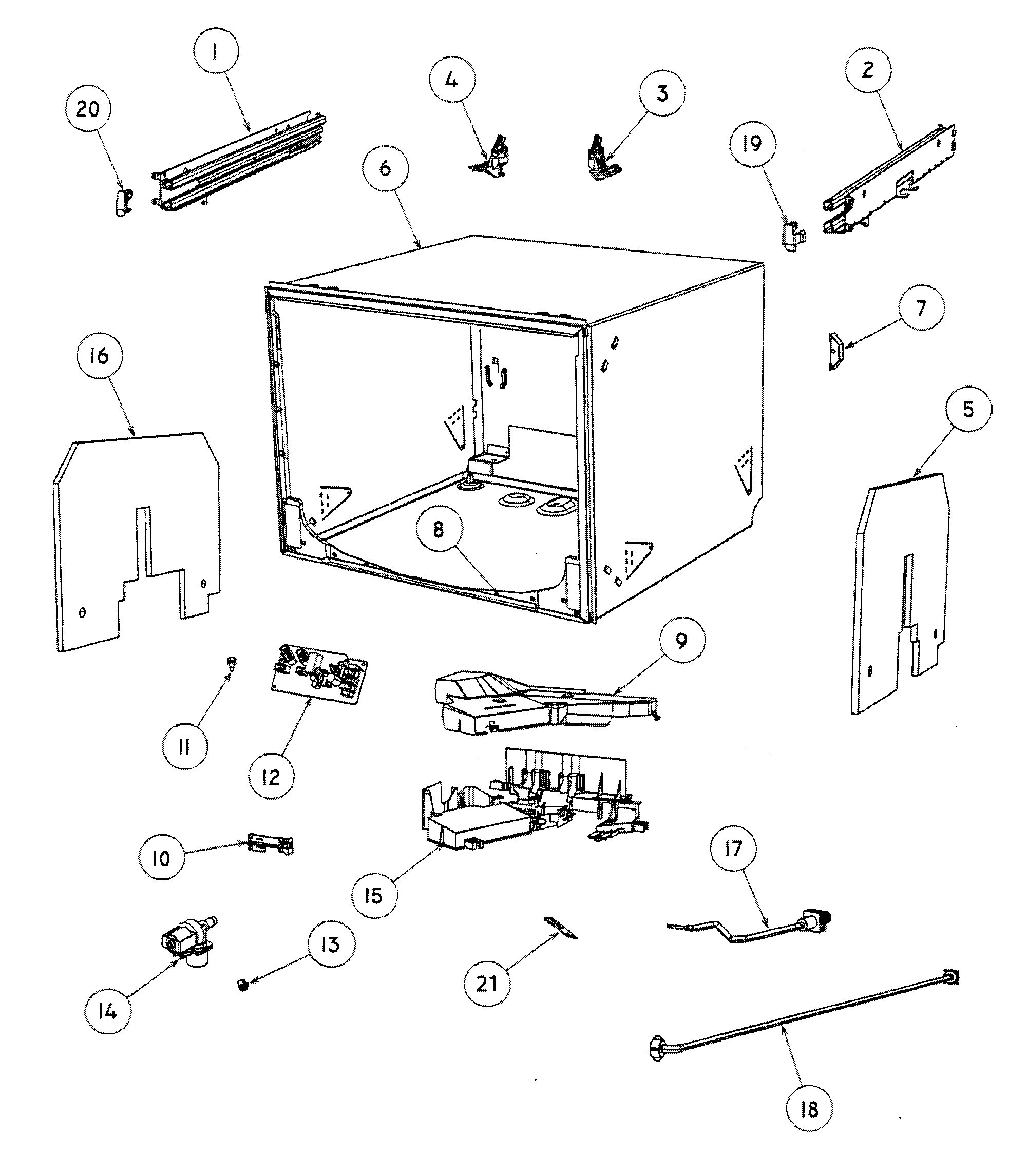 Cabinet assy