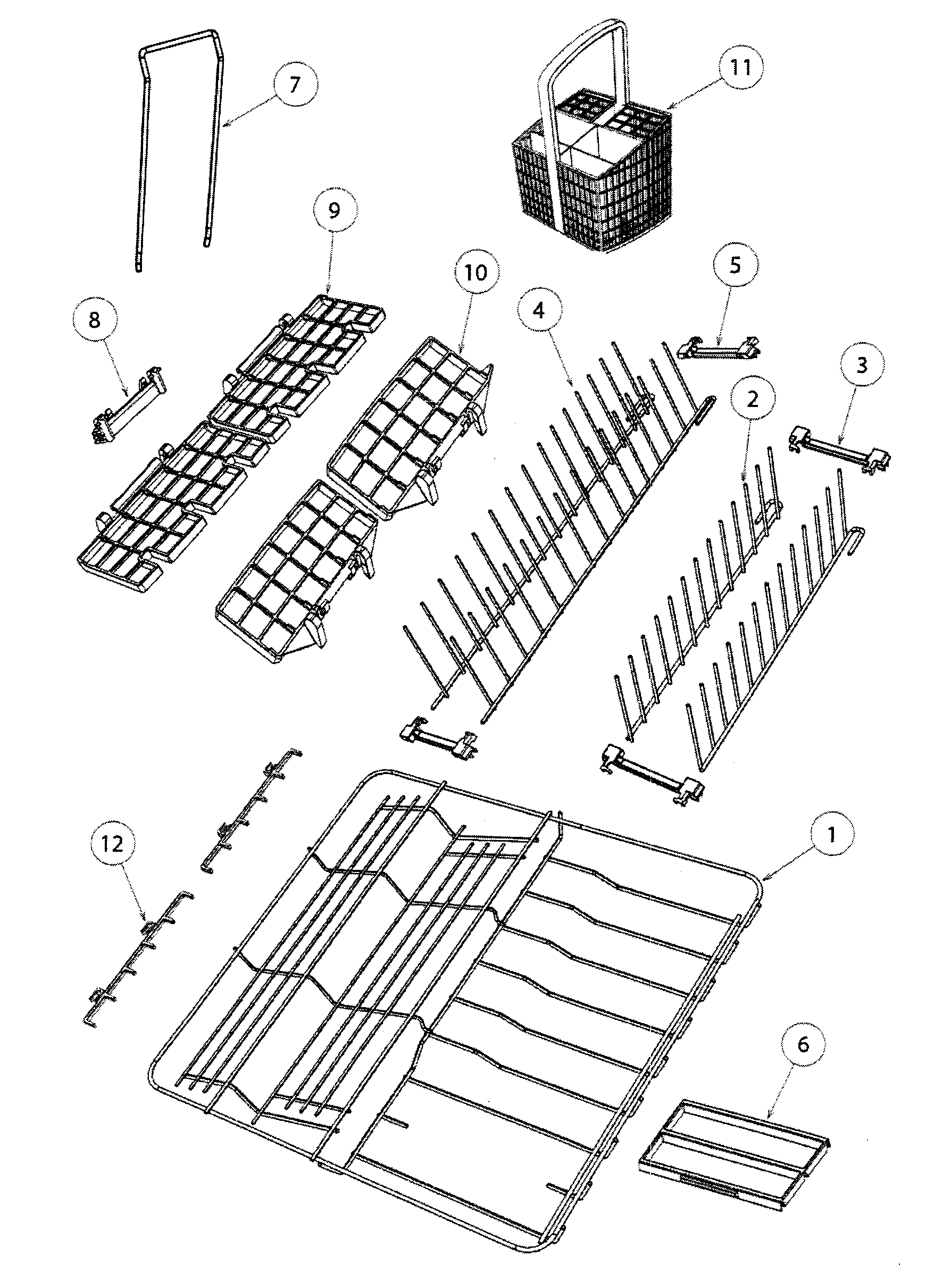Baskets/racks