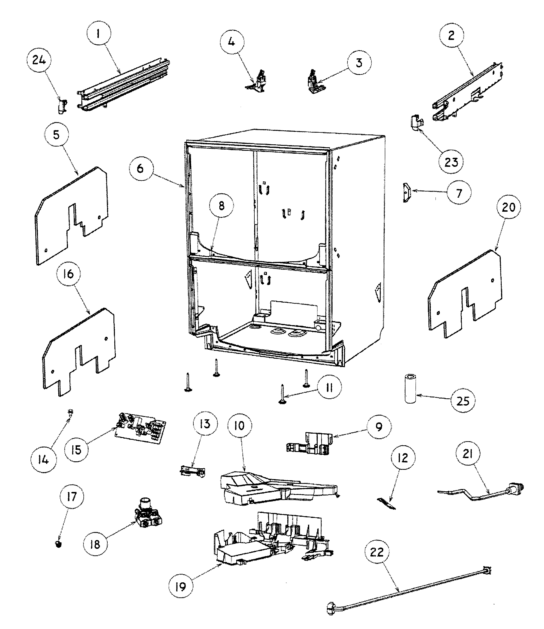 Cabinet assy