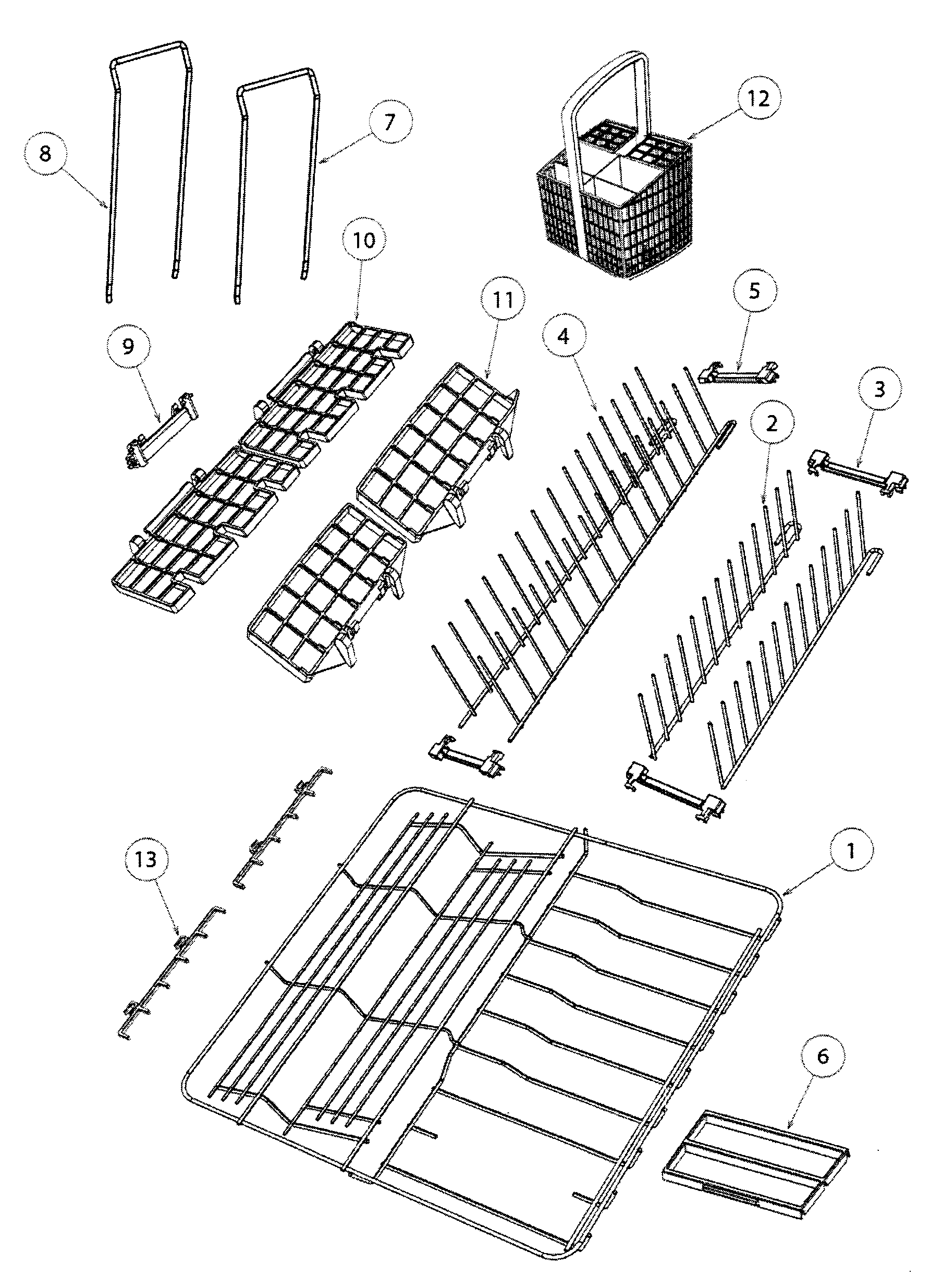 Baskets/racks