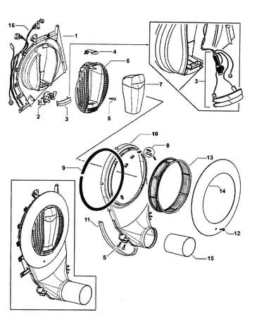 Duct assy