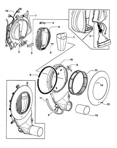 Duct assy