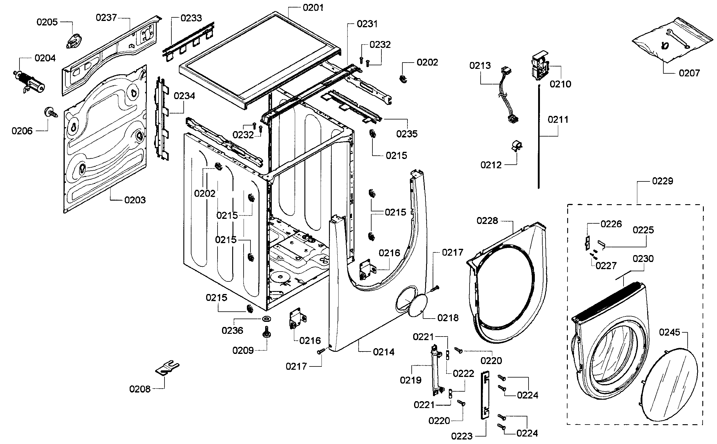 Cabinet assy