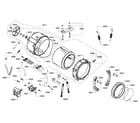 Bosch WFMC5440UC/13 drum assy diagram