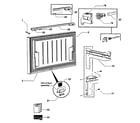 Fisher & Paykel RF201ADUX-22302A drawer door diagram