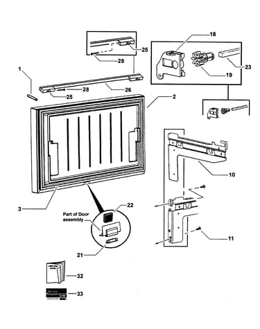 Drawer door