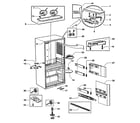 Fisher & Paykel RF201ADUX-22302A cabinet diagram