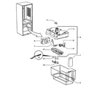 Fisher & Paykel RF201ADUX-22302A ice maker diagram