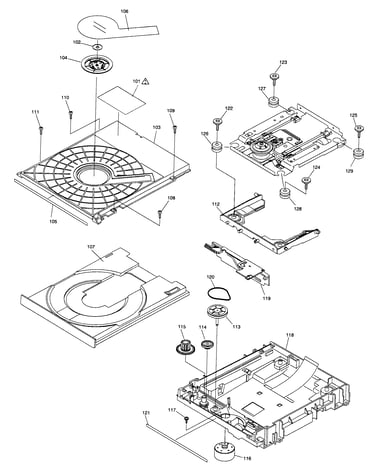Dvd mechanism