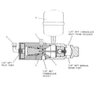 Ingersoll Rand 2475F12.5G drain valve diagram