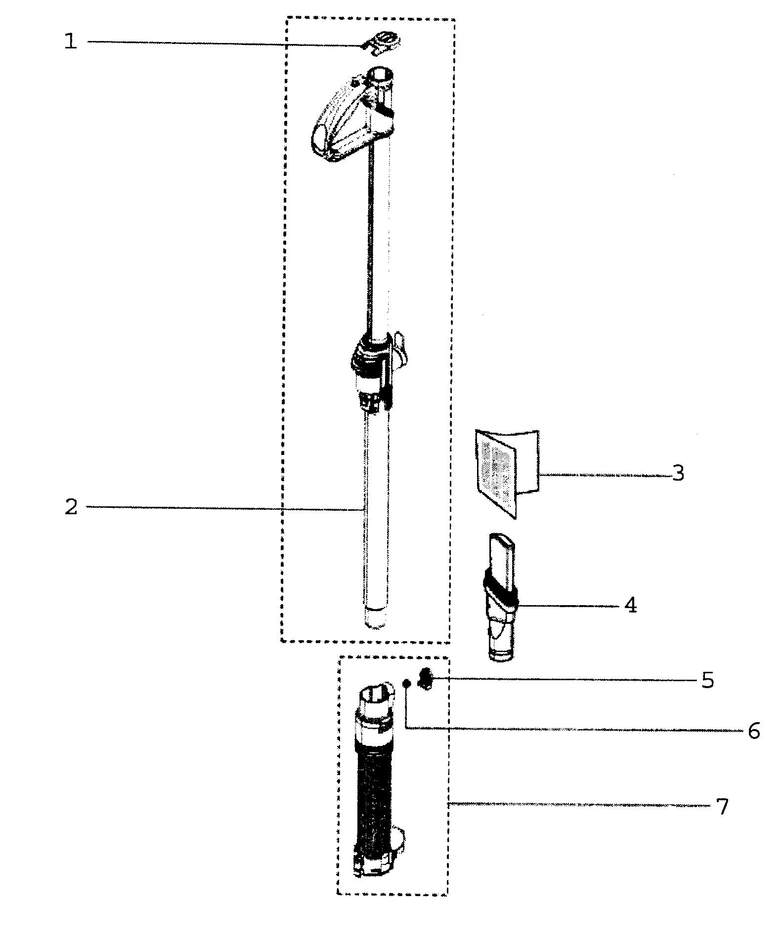 Wand assy