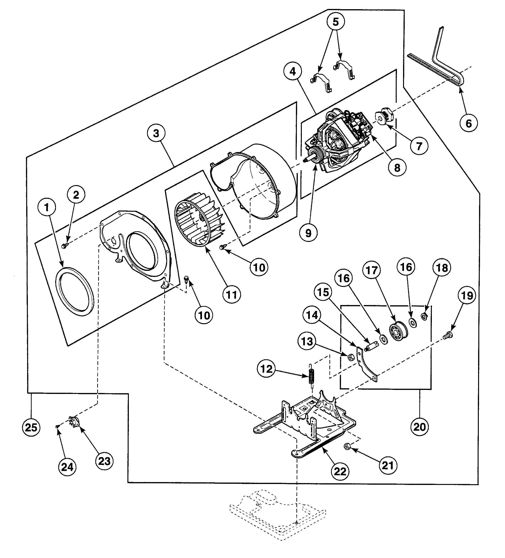 Motor assy