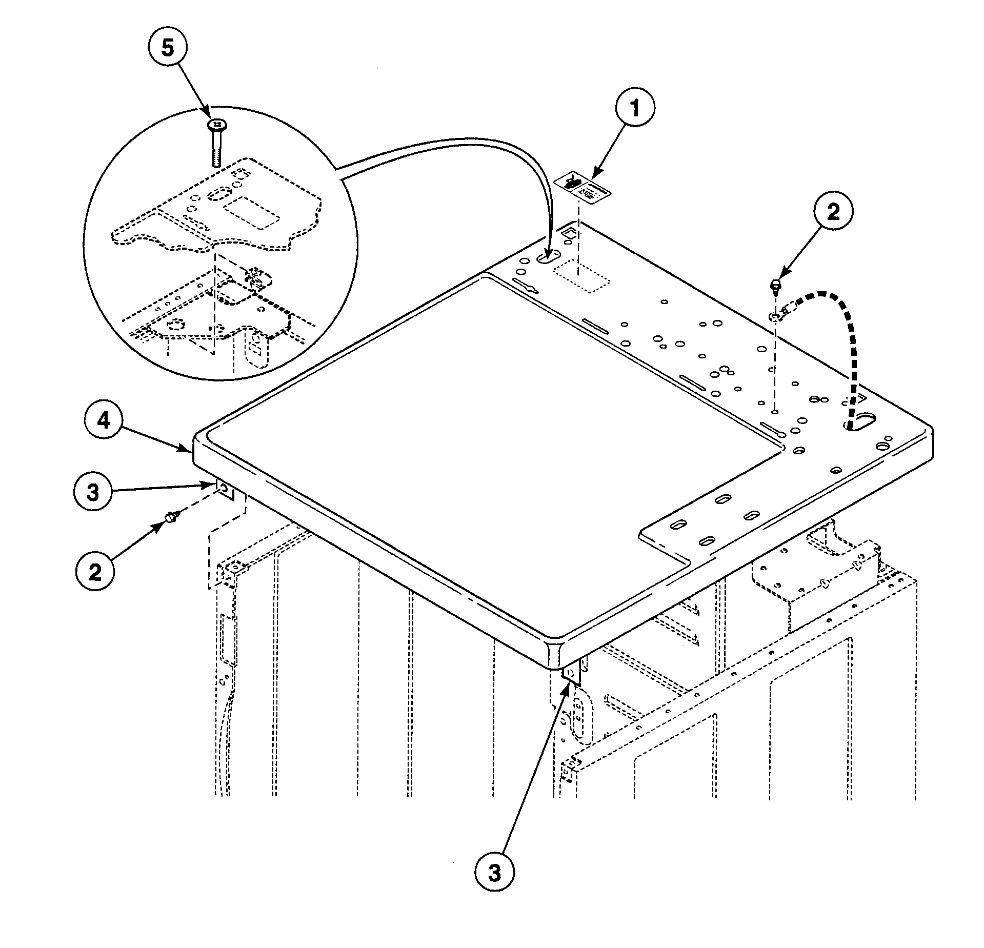 Cabinet top