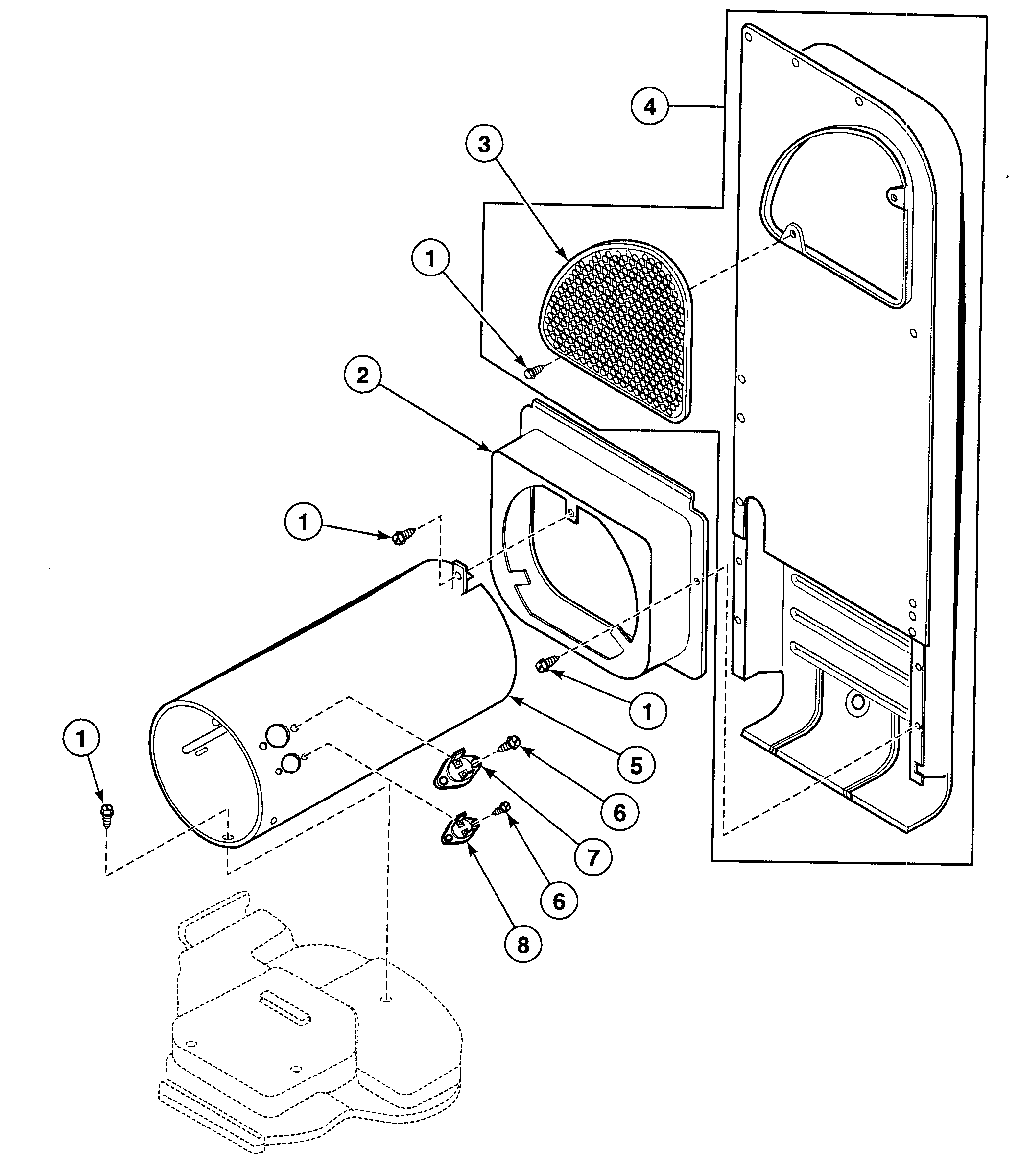 Heater duct