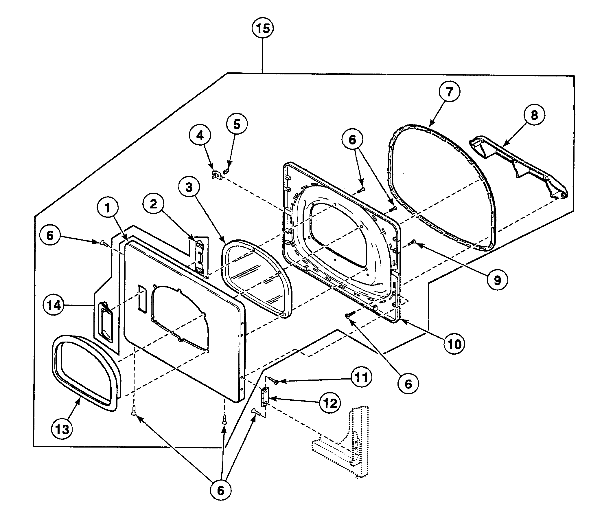 Door assy