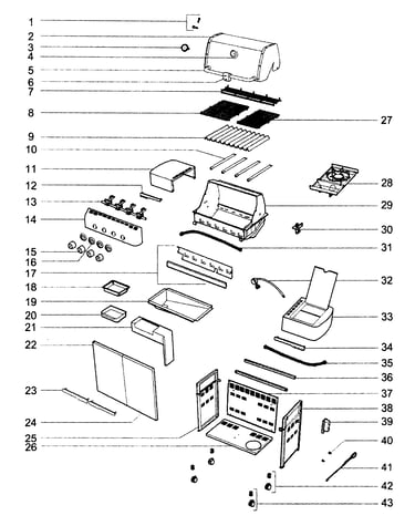 Grill parts