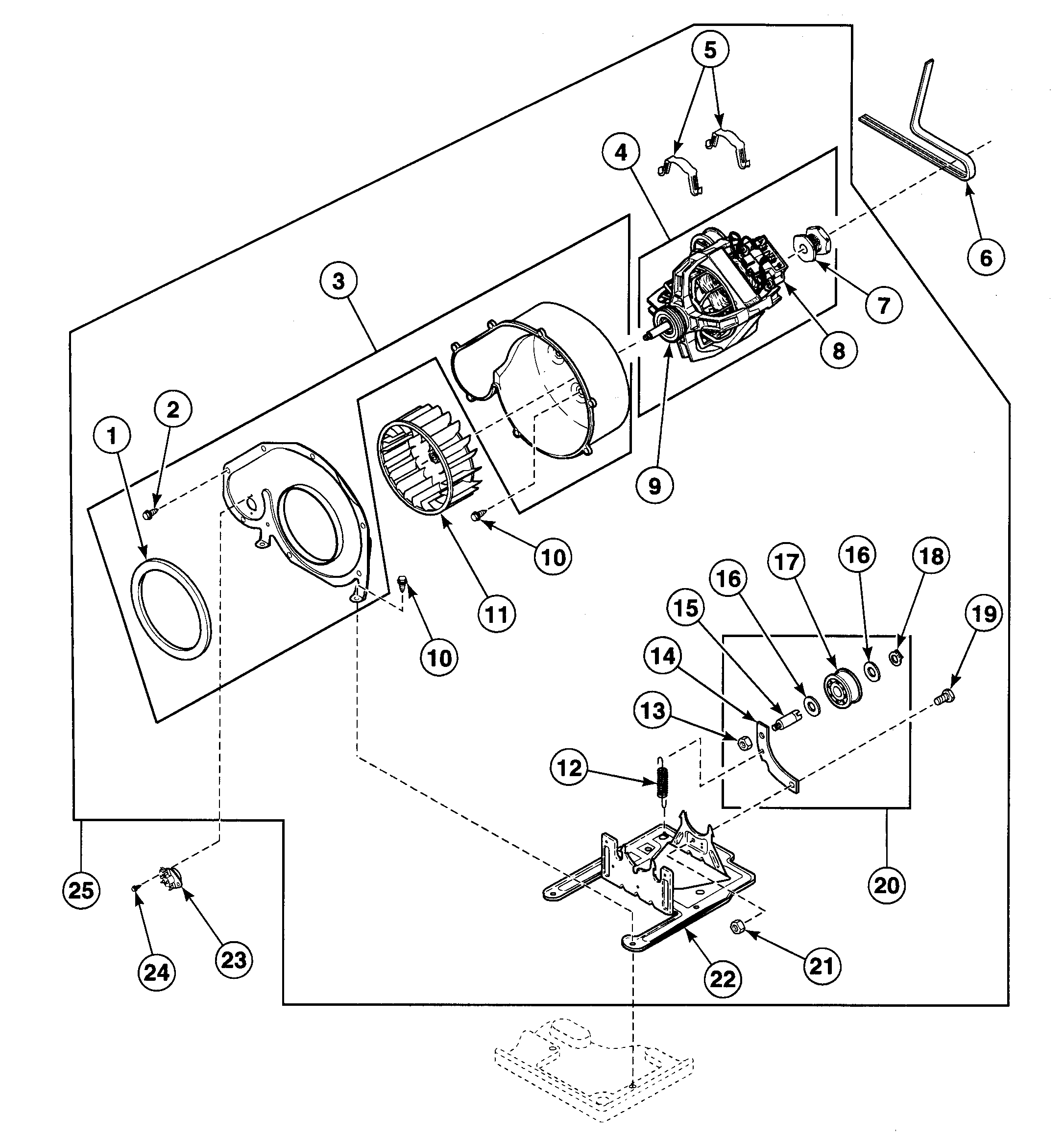 Motor assy