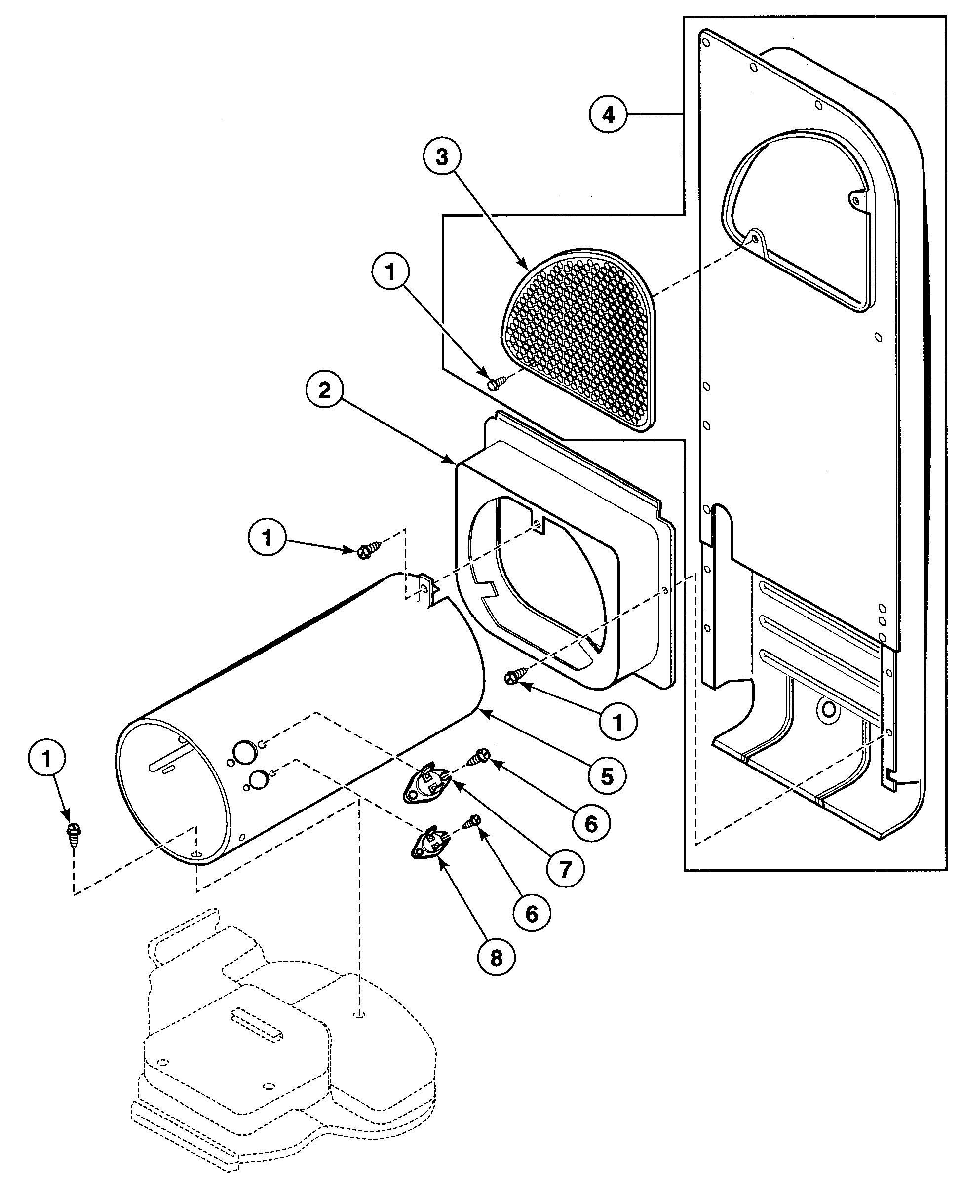 Heater duct
