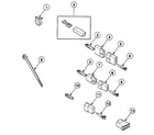 Speed Queen SSET07WF1500 terminals diagram