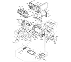 Sanyo VPC-WH1BL cabinet parts diagram
