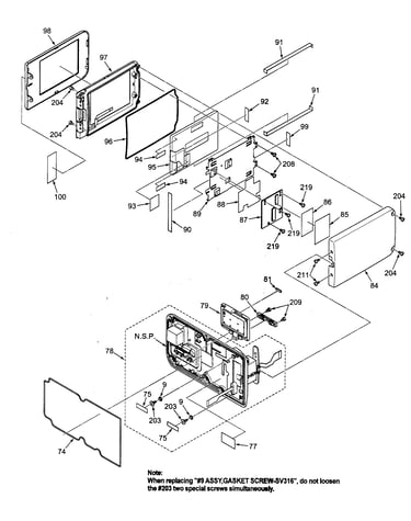Lcd assy