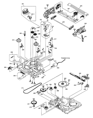 Vcr mech