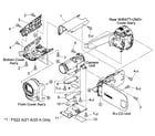 Canon FS20A cabinet parts diagram