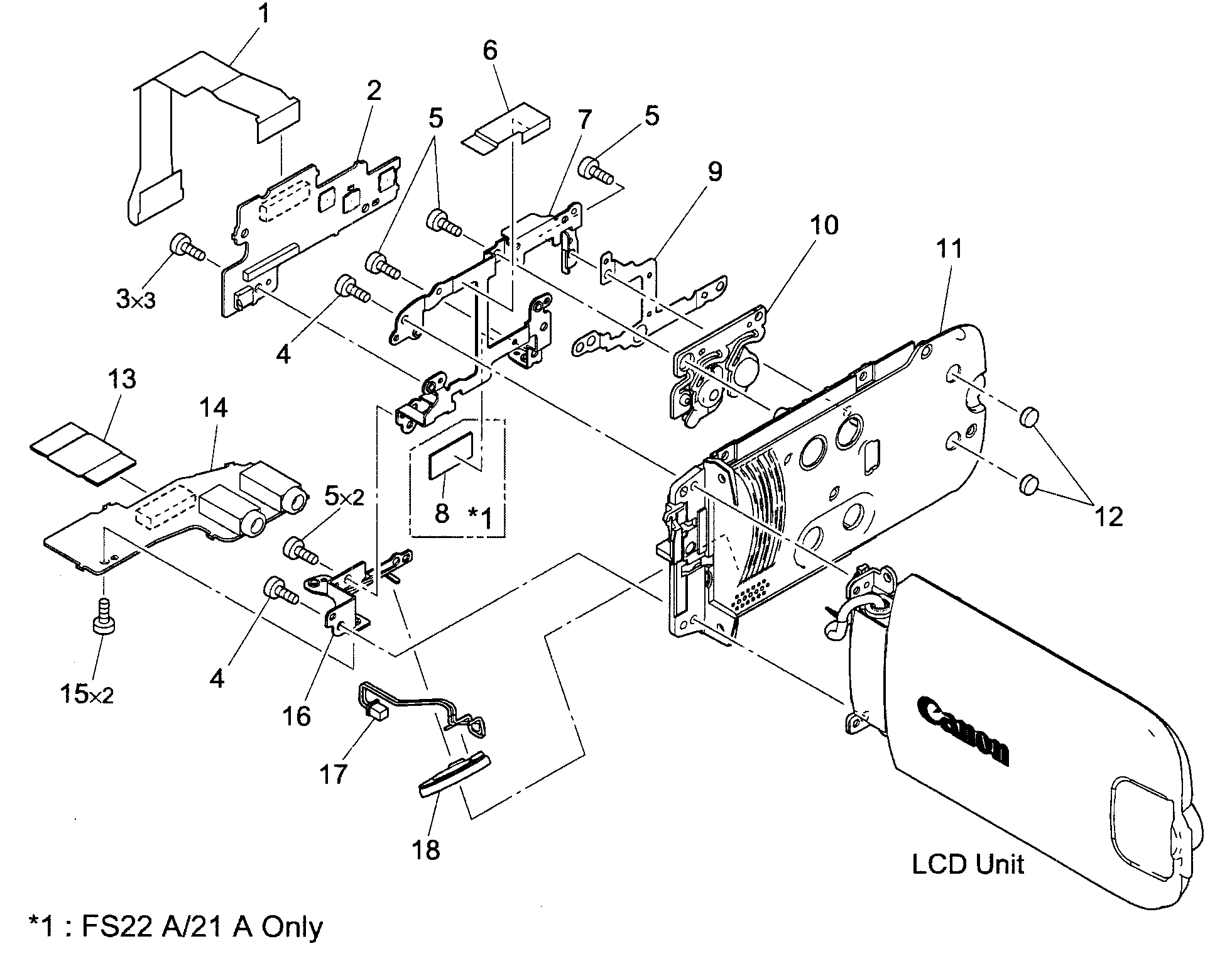 R-LCD UNIT