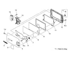 Canon FS22A lcd assy diagram