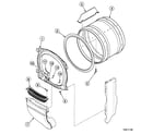 Speed Queen SSEY07QF drum assy diagram