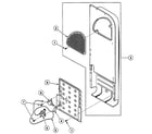 Speed Queen SSEY07WF heater duct diagram