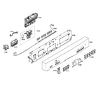 Bosch SHE55P06UC/53 front panel diagram