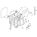 Bosch SHE65P02UC/53 cabinet diagram